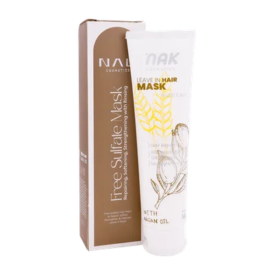 تصویر ماسک مو فری سولفات آرگان ناک بدون آبکشی 100 میلی لیتری