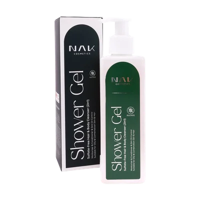 تصویر شاور ژل بدون سولفات پوست و موی چرب ناک