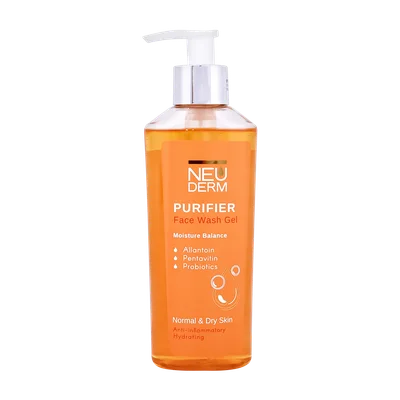 تصویر ژل شستشوی صورت پیوریفایر نئودرم پوست خشک