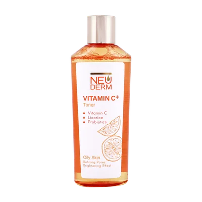 تصویر تونر ویتامین سی پلاس نئودرم پوست چرب