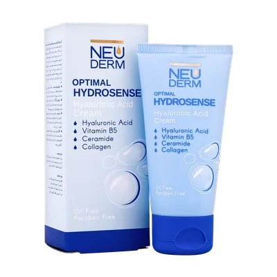 تصویر کرم مرطوب کننده اپتیمال هیدروسنس نئودرم 50 میلی لیتر