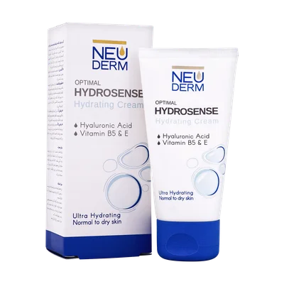 تصویر کرم مرطوب کننده اپتیمال هیدروسنس نئودرم پوست خشک