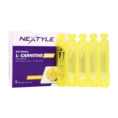 تصویر ویال ال کارنیتین 1000 نکستایل