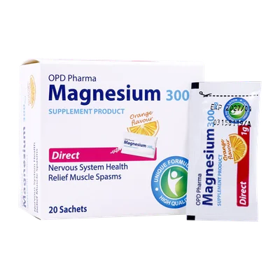 تصویر ساشه منیزیم 300 او پی دی فارما