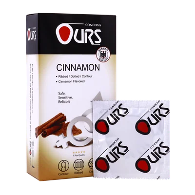 تصویر کاندوم خاردار دارچین اورز 12 عددی