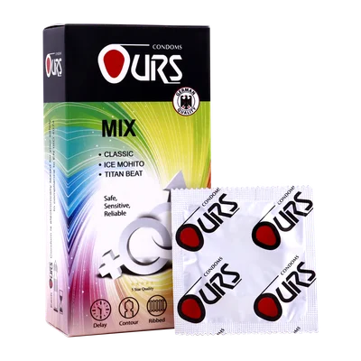 تصویر کاندوم MIX اورز 12 عددی