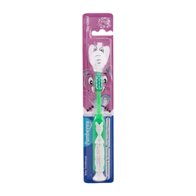 تصویر مسواک کودک خیلی نرم عروسکی پنبه ریز