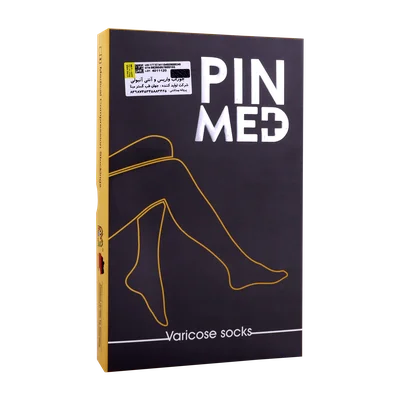 تصویر جوراب واریس زیر زانو پین مد کد 7070