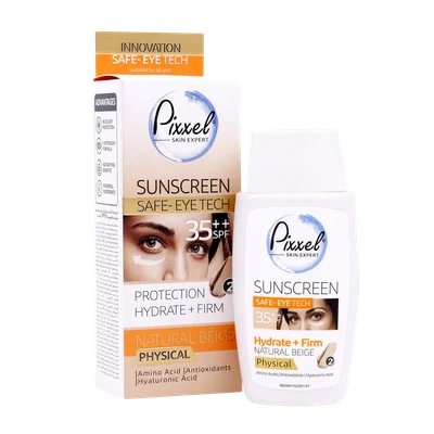تصویر ضد آفتاب SPF35 دور چشم و صورت پیکسل
