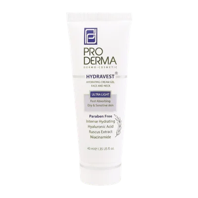 تصویر کرم ژل آبرسان پوست خشک هیدرا وست پرودرما