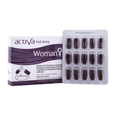 تصویر کپسول اکتیوا ولبیینگ وومن رستا ایمن دارو