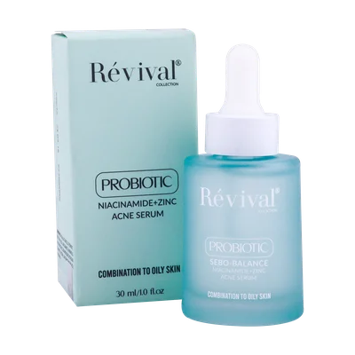 تصویر سرم ضد جوش نیاسینامید رویوال پوست چرب