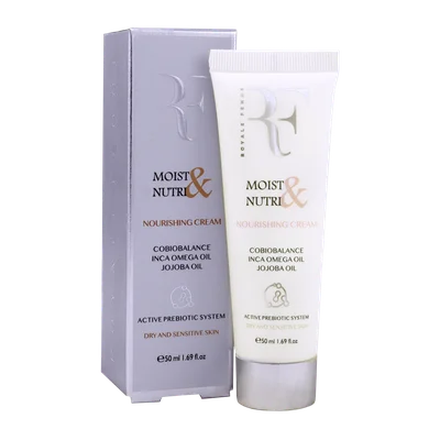 تصویر کرم آبرسان پوست خشک و حساس رویال فم