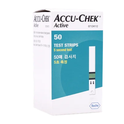 تصویر نوار تست قند خون اکتیو اکیو چک