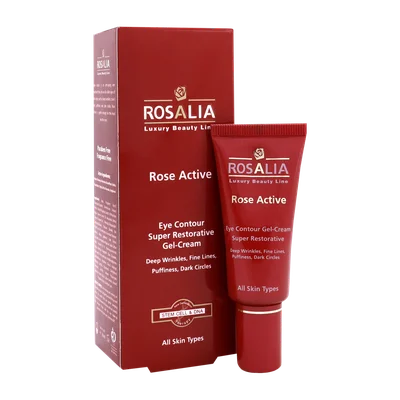 تصویر ژل کرم دور چشم رز اکتیو رزالیا