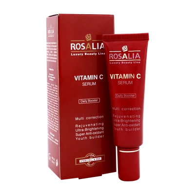 تصویر سرم ویتامین سی روشن کننده صورت رزالیا