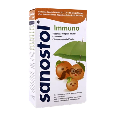 تصویر شربت ایمونو سانستول