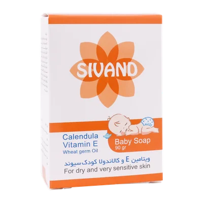 تصویر صابون بچه کالاندولا و ویتامین ای سیوند