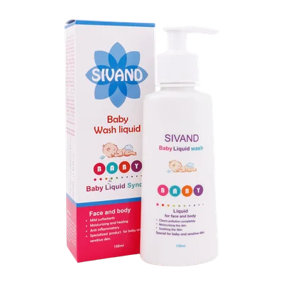 تصویر پن مایع صورت و بدن کودک سیوند