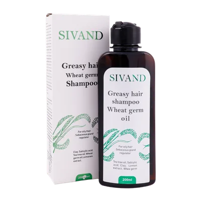 تصویر شامپو جوانه گندم موهای چرب سیوند