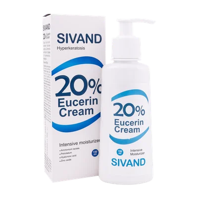 تصویر کرم سیوند 20 درصد اوره و اوسرین