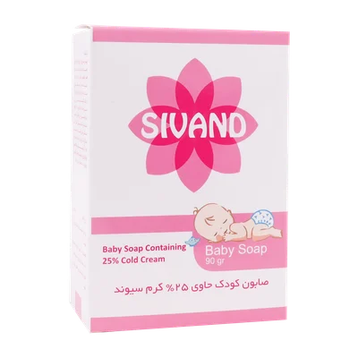 تصویر صابون کرم دار بچه سیوند