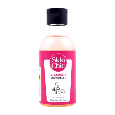 تصویر ژل شستشوی بدن ویتامین ای اسکین شیک