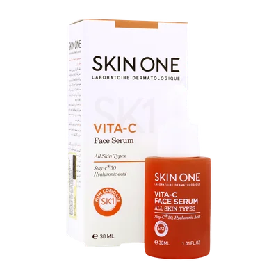 تصویر سرم ویتامین سی صورت اسکین وان