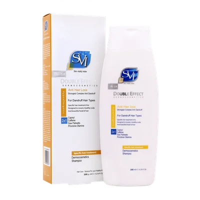 تصویر شامپو ضد ریزش و ضد شوره دبل افکت اس وی آی
