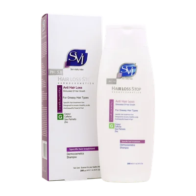 تصویر شامپو ضد ریزش موهای چرب اس وی آی