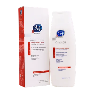 تصویر شامپو موهای رنگ شده و کراتینه کالر فیکس اس وی آی