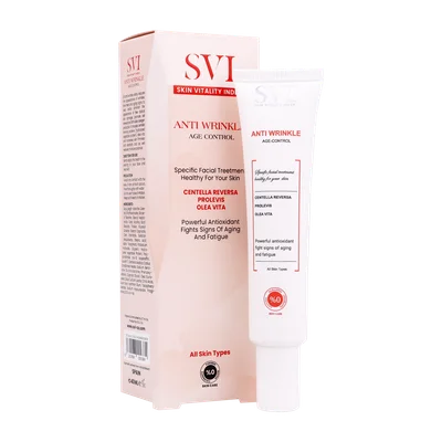 تصویر کرم ضد چروک صورت و گردن اس وی آی