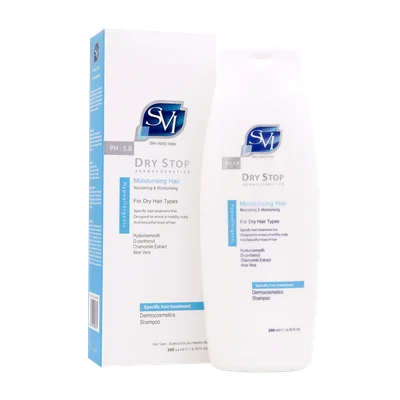 تصویر شامپو موهای خشک درای استاپ اس وی آی