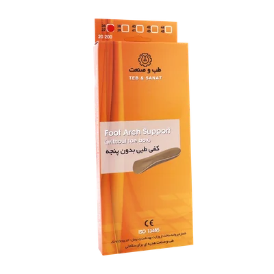 تصویر کفی طبی بدون پنجه طب و صنعت کد 20200