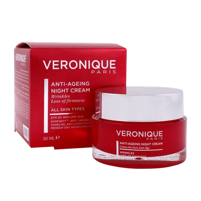 تصویر کرم شب بهبود دهنده چروک ورونیک