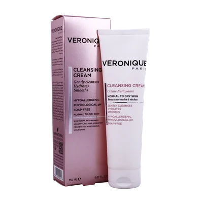 تصویر کرم پاک کننده پوست خشک و نرمال ورونیک