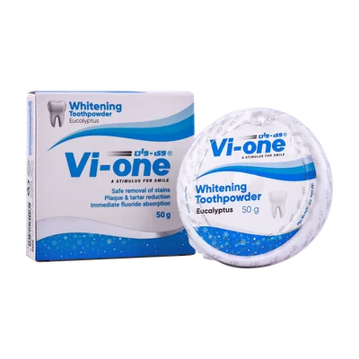 تصویر پودر سفیدکننده دندان وی وان 50 گرم