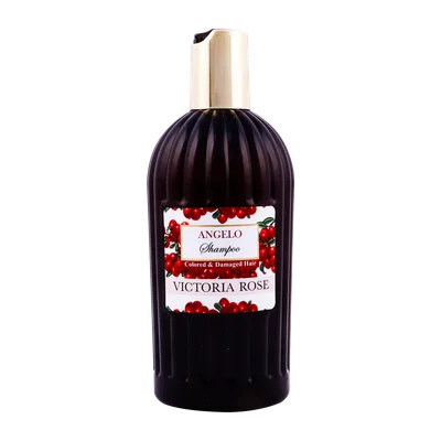 تصویر شامپو موهای رنگ شده و آسیب دیده آنجلو ویکتوریا رز