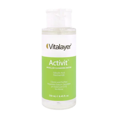 تصویر میسلار واتر اکتی ویت ویتالیر بدون آبکشی