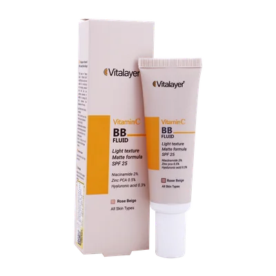 تصویر بی بی فلوئید ویتامین سی SPF25 ویتالیر
