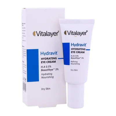 تصویر کرم دور چشم هیدراویت ویتالیر آبرسان پوست خشک