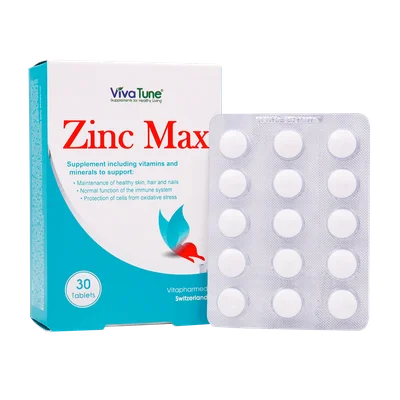 تصویر قرص زینک مکس ویواتیون