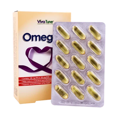 تصویر کپسول امگا 3 ویواتیون