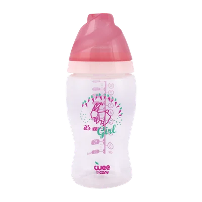 تصویر شیشیه شیر وی کر پلی پروپیلن از 6 ماهگی کد B324