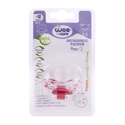تصویر پستانک ارتودنسی Happy وی کر از 12 ماهگی کد P117