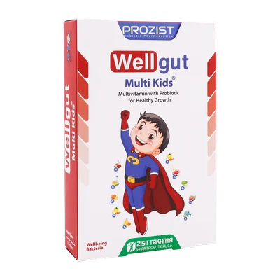 تصویر قرص جویدنی ول گات مولتی کیدز زیست تخمیر