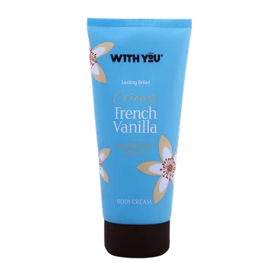 تصویر کرم مرطوب کننده بدن وانیل ویت یو