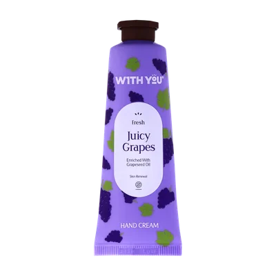 تصویر کرم مرطوب کننده دست روغن هسته انگور ویت یو