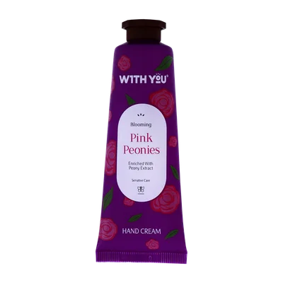 تصویر کرم مرطوب کننده دست عصاره گل پیونی ویت یو