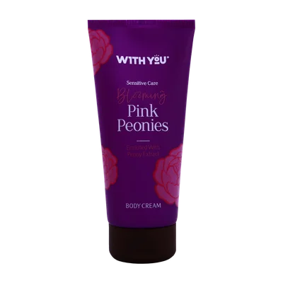 تصویر کرم مرطوب کننده بدن گل پیونی ویت یو